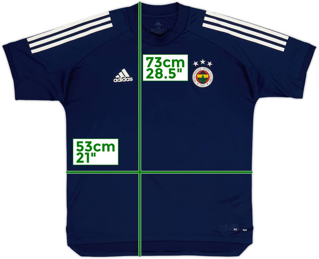 Camiseta adidas de entrenamiento del Fenerbahce 2020-21 - 8/10 - (M)