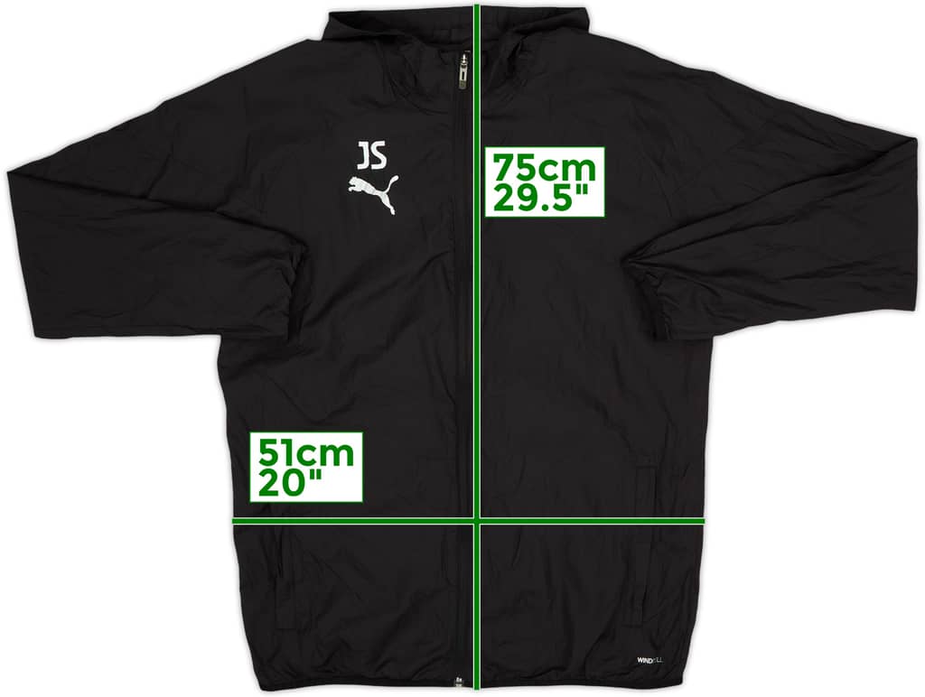2023-24 PSV Staff Issue Puma Hooded Rain Jacket JS - 8/10 - (M)