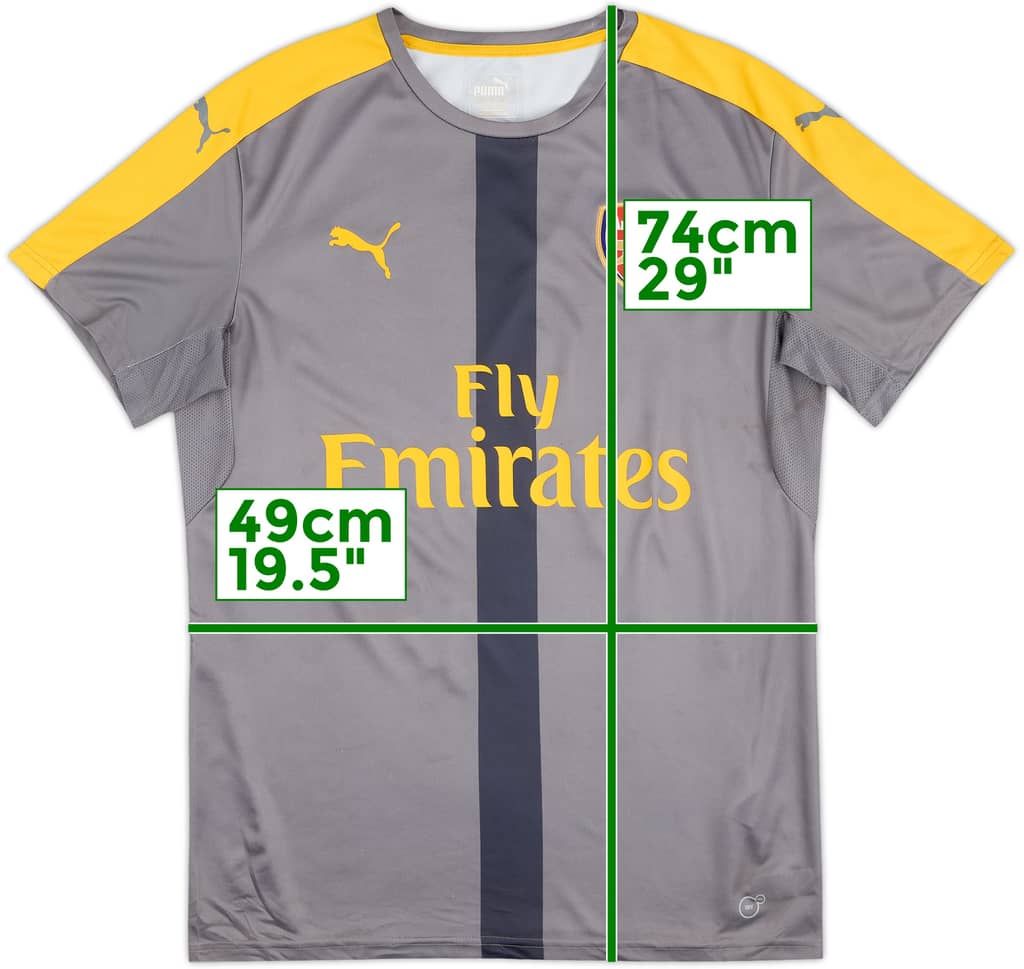 2016-17 Arsenal Puma Training Shirt - 8/10 - (L)