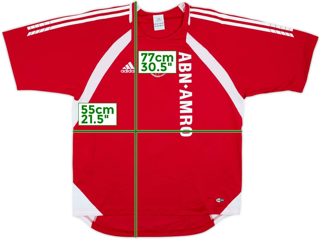 2005-06 Ajax adidas Training Shirt - 8/10 - (L)
