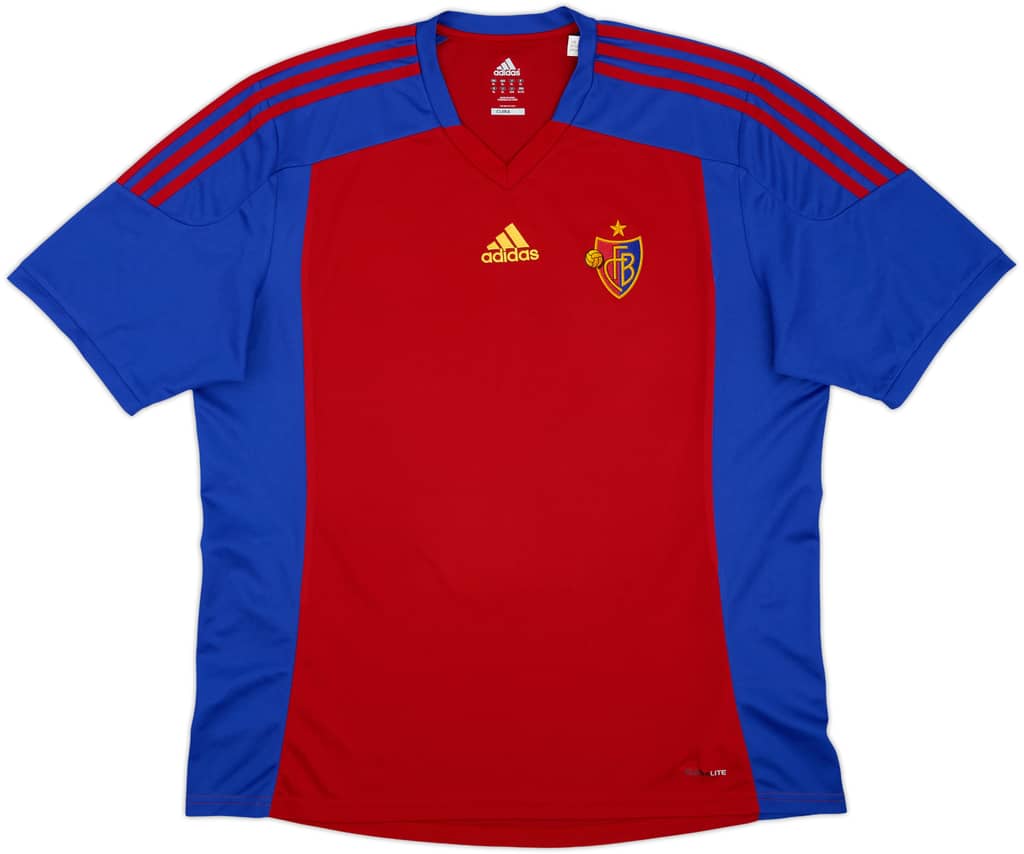 Camiseta adidas de entrenamiento del FC Basel 2013-14 - 10/10 - (XL)