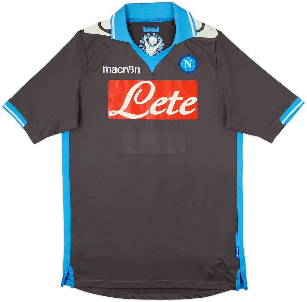 2011-12 Napoli Away Shirt - 4/10 - (XL)