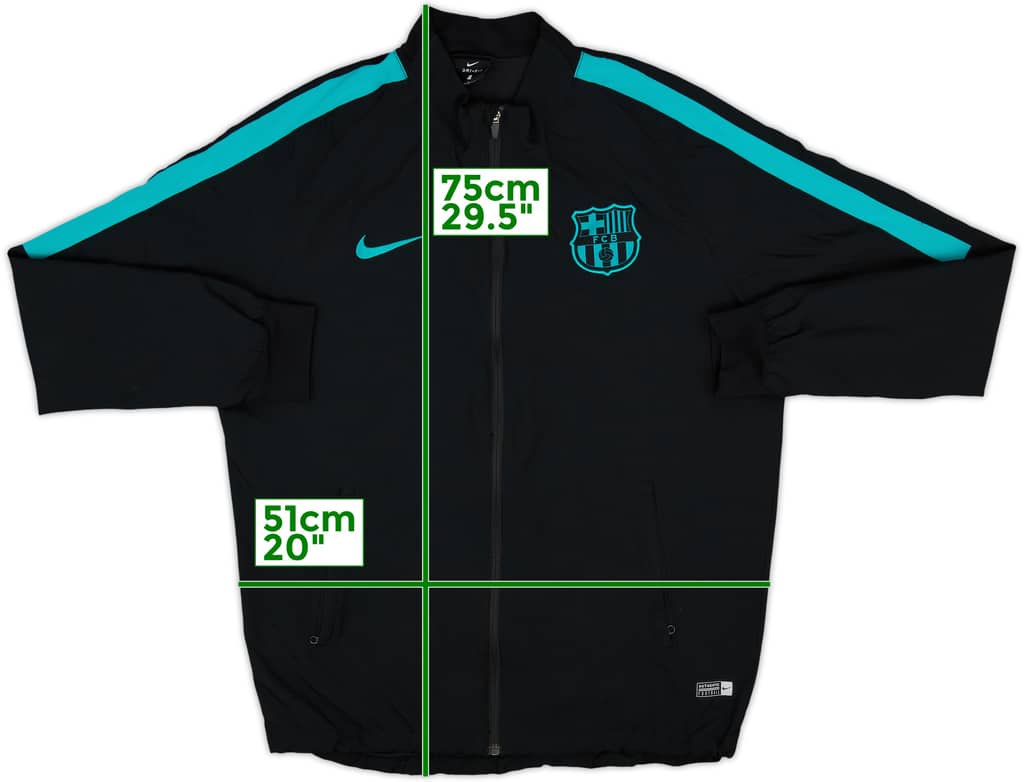 2016-17 Barcelona Nike Track Jacket - 8/10 - (L)