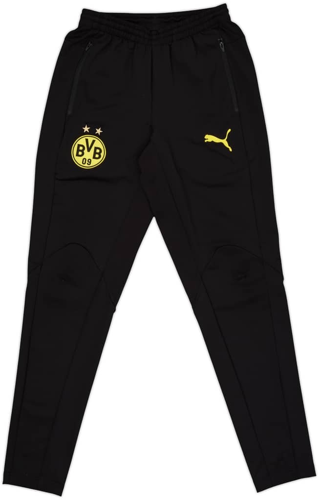 2017-18 Borussia Dortmund Puma Track Pants/Bottoms - 7/10 - (L.Boys)