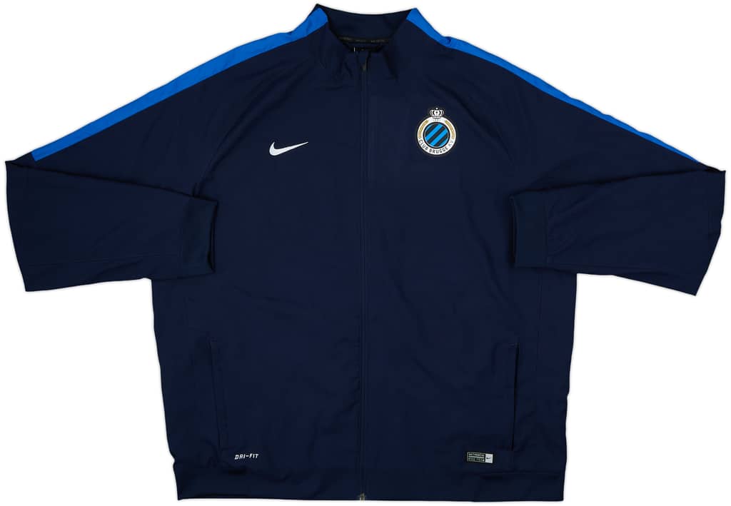 2015-16 Club Brugge Nike Track Jacket - 8/10 - (XXL)