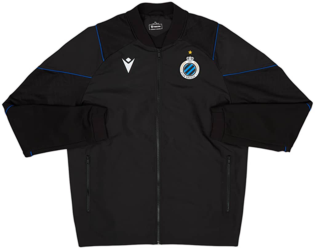 2020-21 Club Brugge Macron Track Jacket - 8/10 - (XL)