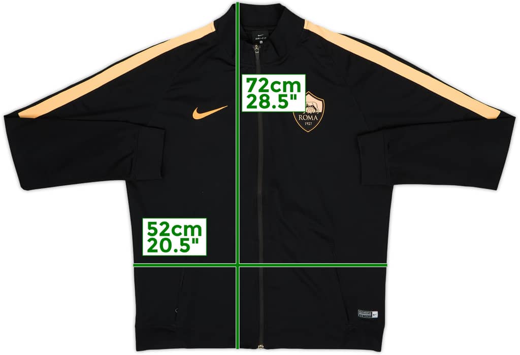 2016-17 Roma Nike Track Jacket - 8/10 - (L)
