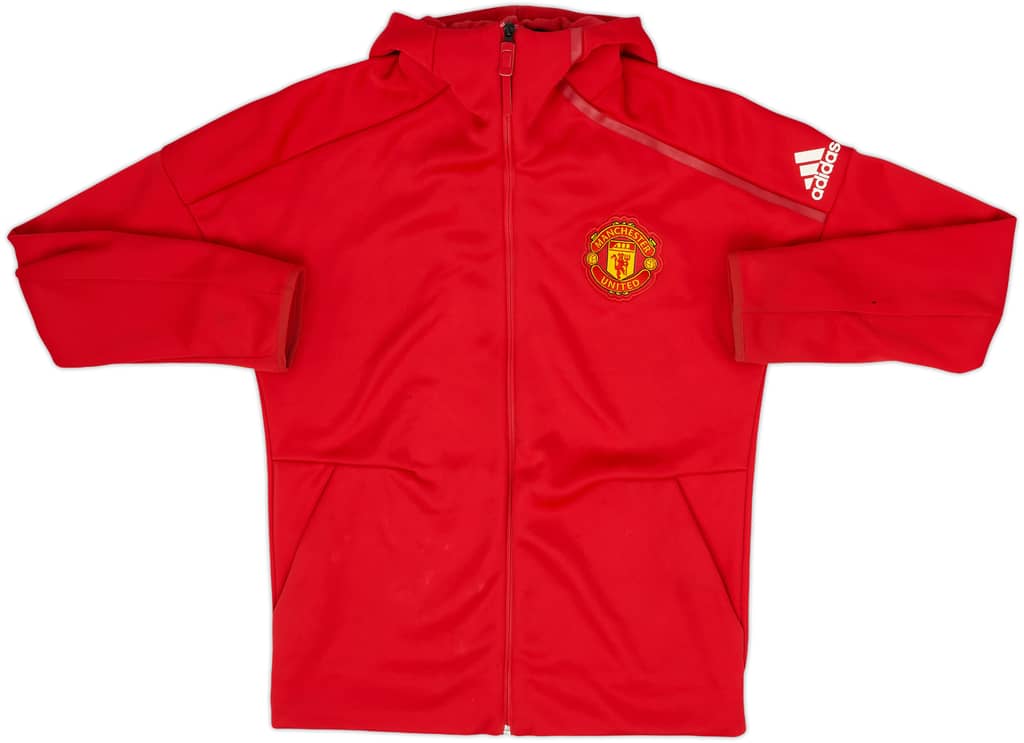 2016-17 Manchester United Nike Hooded Track Jacket - 8/10 - (M)