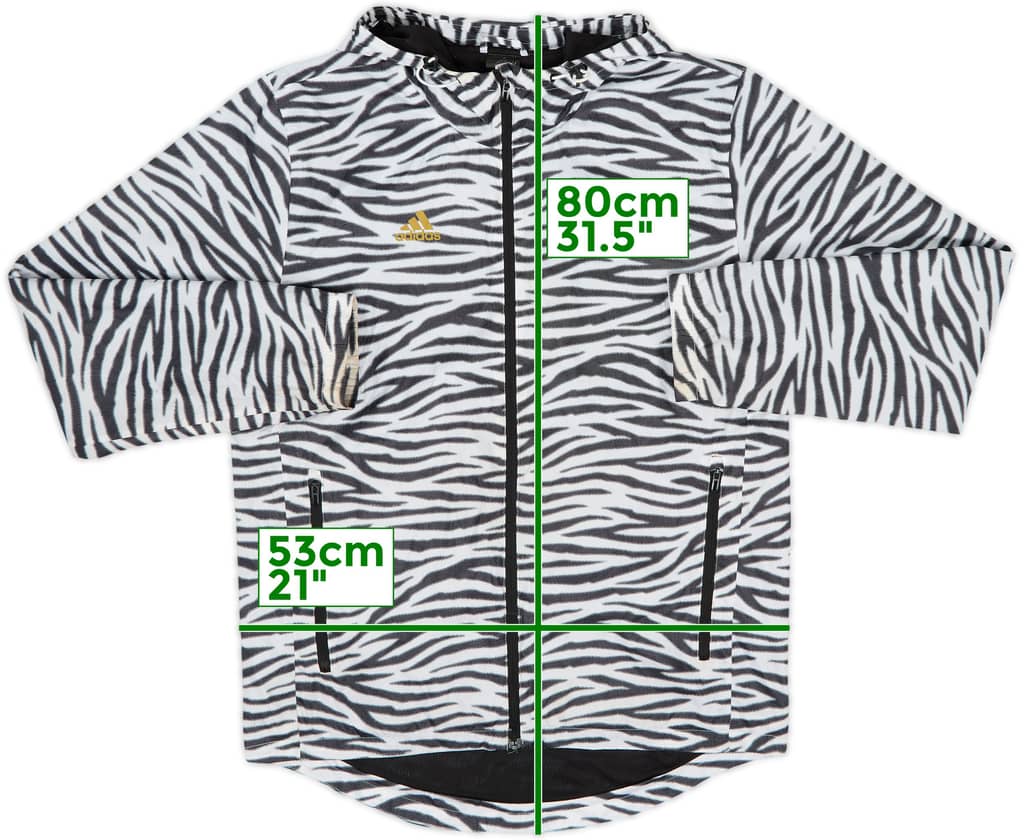 2016-17 Juventus adidas Hooded Track Jacket - 5/10 - (S)