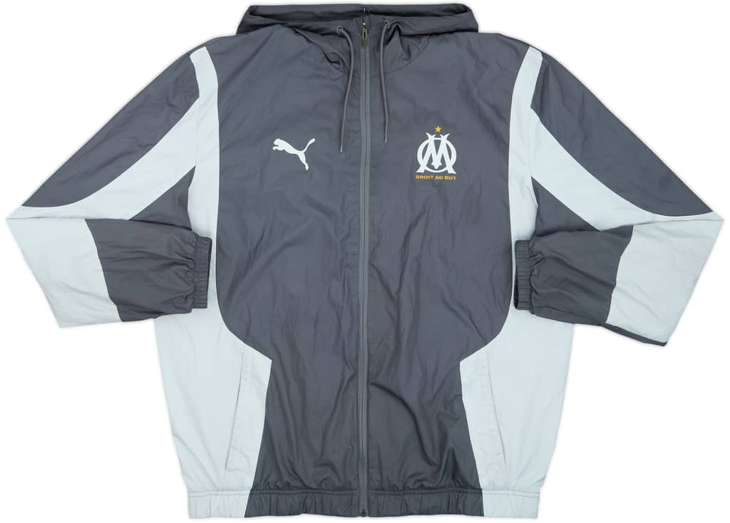 2023-24 Olympique Marseille Puma Chaqueta de chándal con capucha - 7/10 - (L)