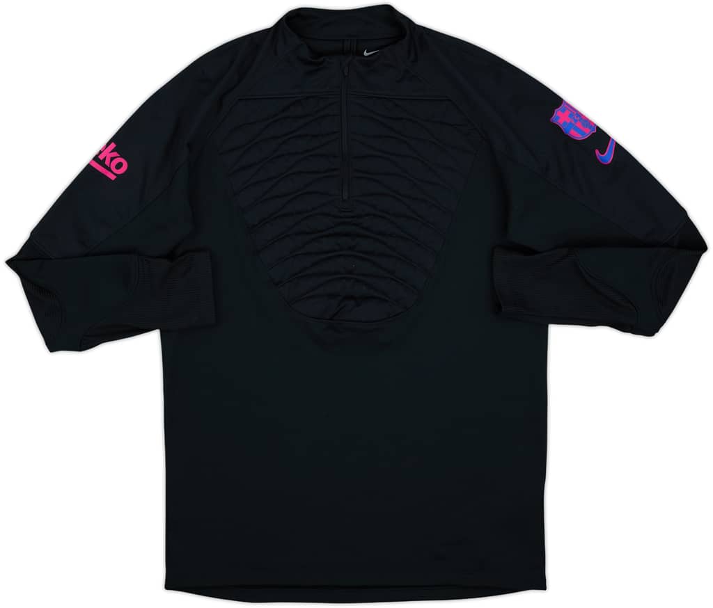 2021-22 Barcelona Nike 1/4 Zip Drill Top - 10/10 - (M)