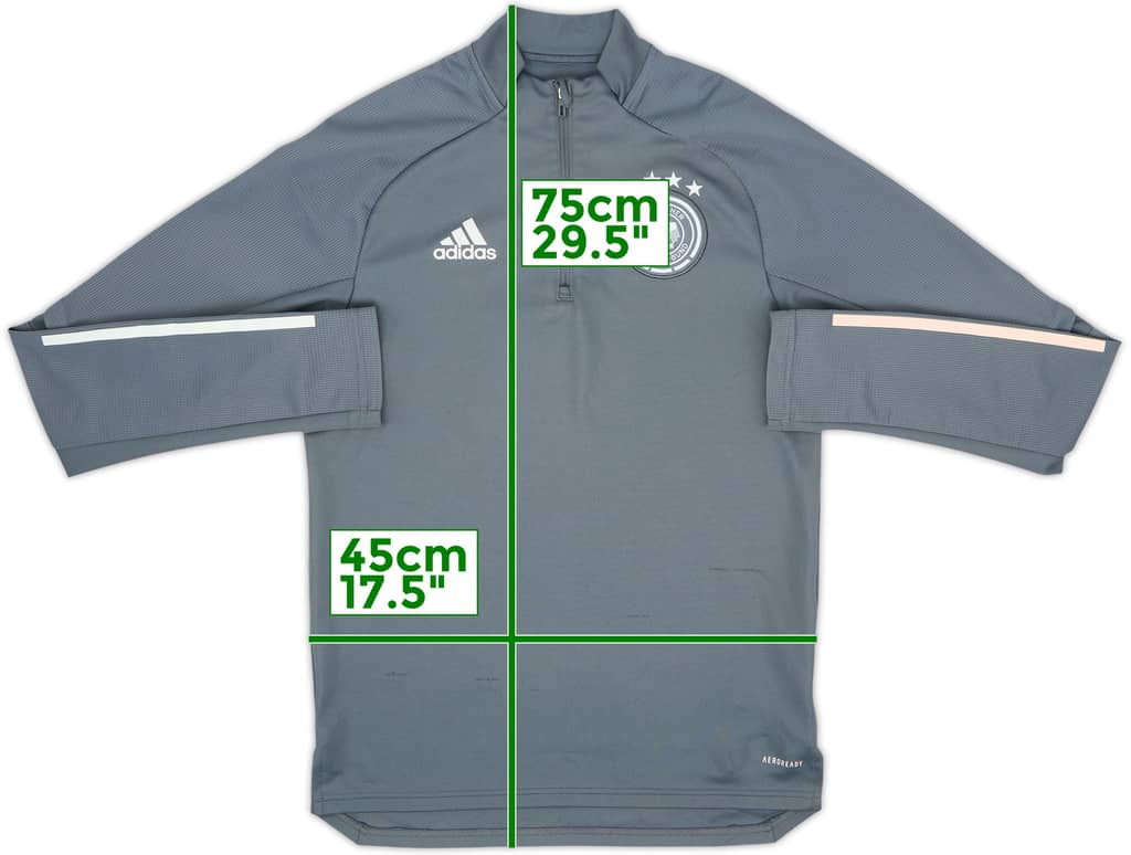 2020-21 Germany adidas 1/4 Zip Training Top - 7/10 - (S)