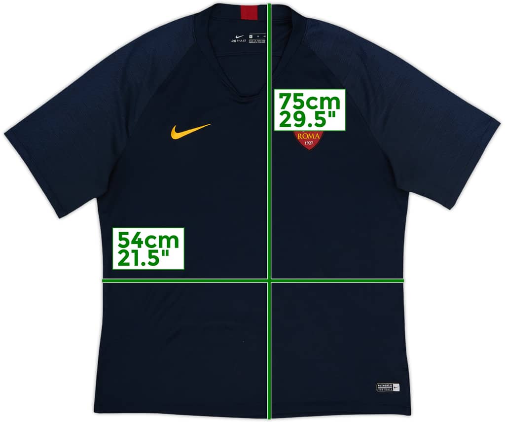 2019-20 Roma Nike Training Shirt - 10/10 - (XL)