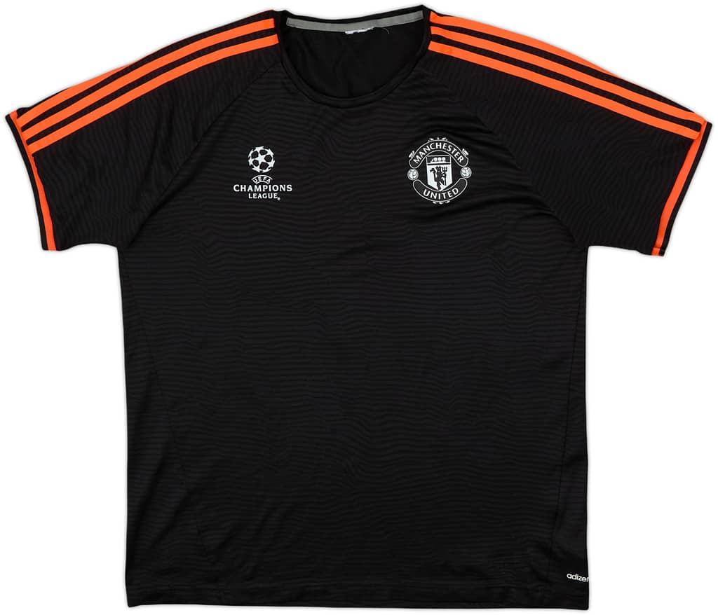2015-16 Manchester United adizero Training Shirt - 8/10 - (S)