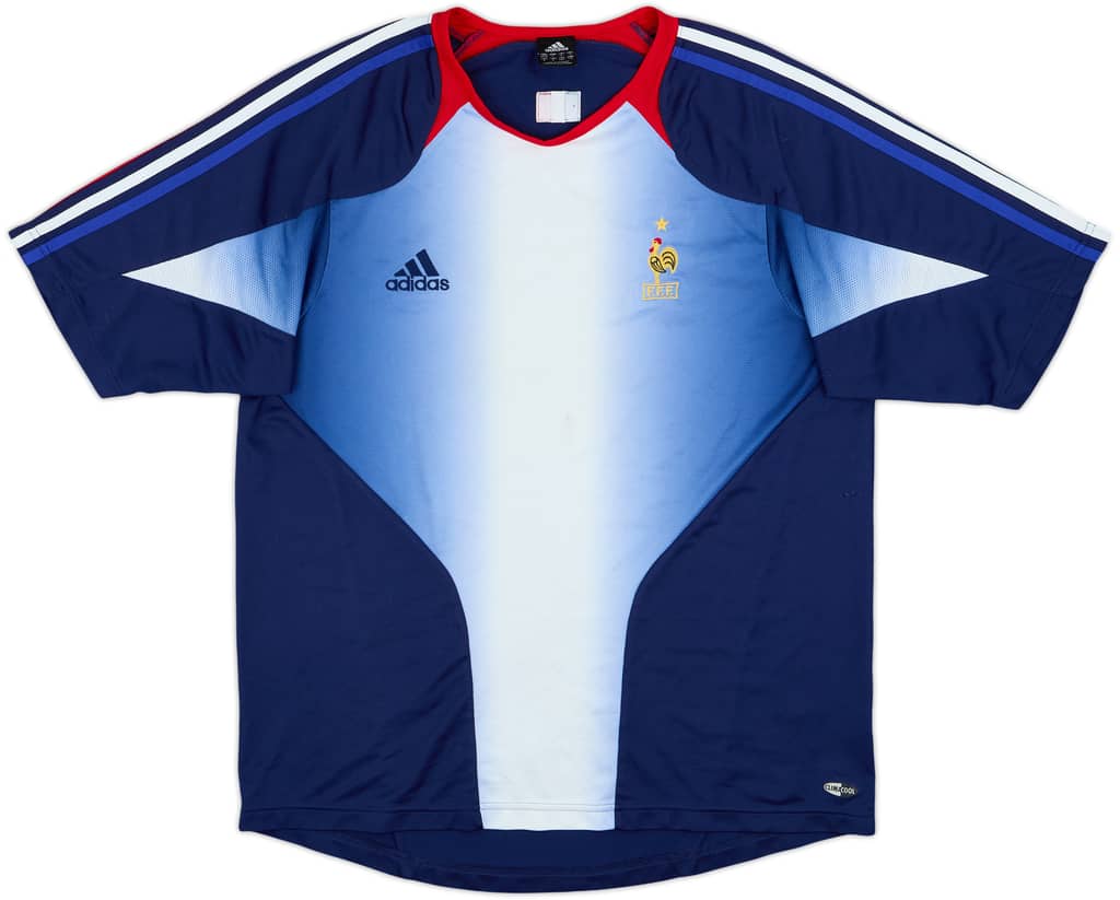 2004-05 France adidas Training Shirt - 7/10 - (L/XL)