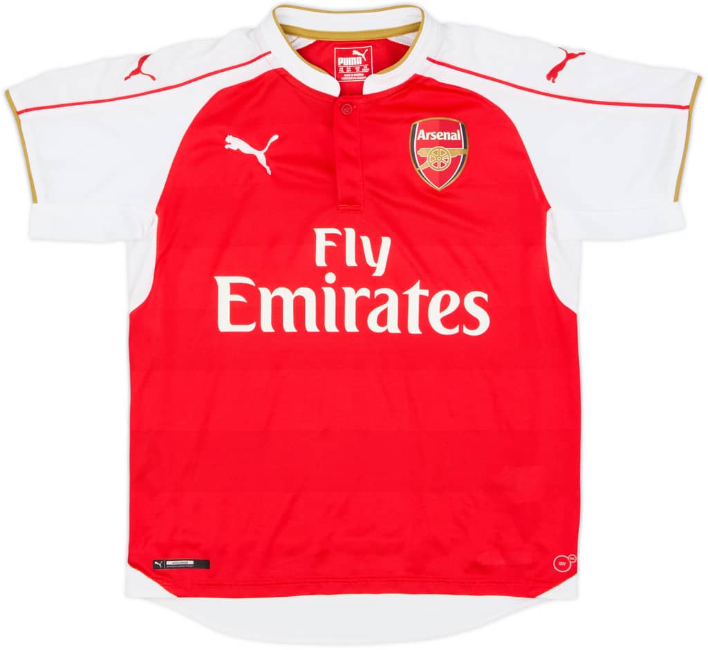 2015-16 Arsenal Home Shirt - 8/10 - (XL.Boys)