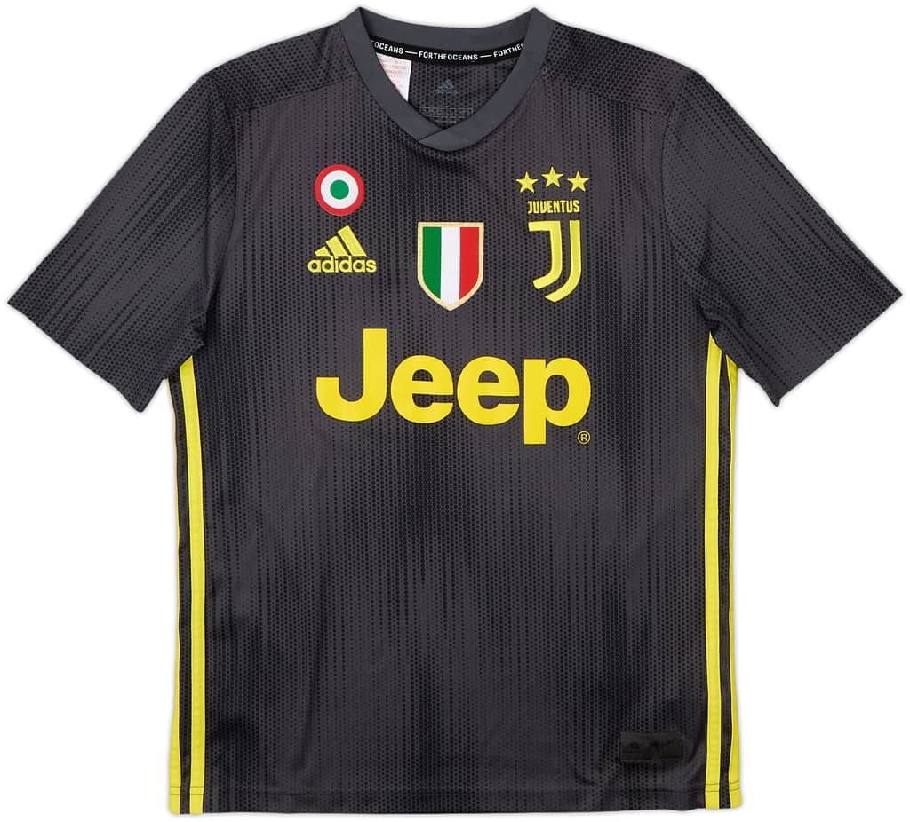 2018-19 Juventus Third Shirt - 10/10 - (L.Boys)