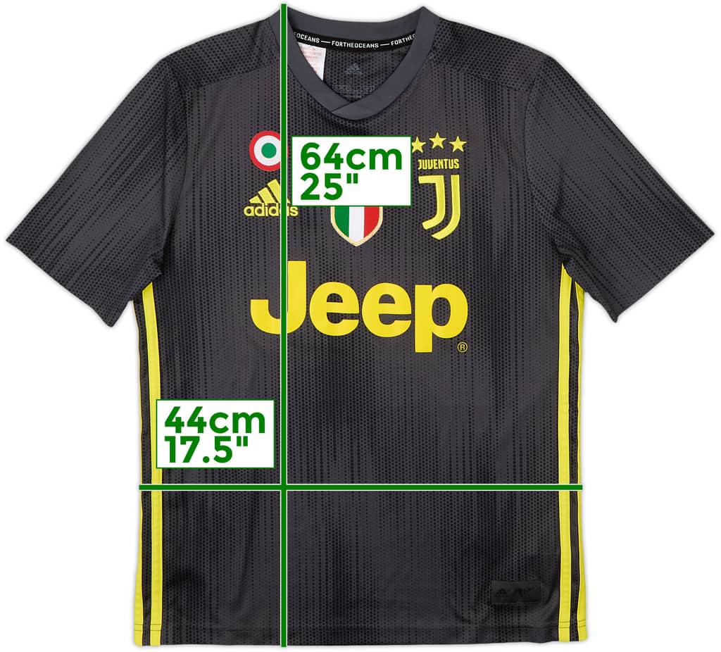 2018-19 Juventus Third Shirt - 10/10 - (L.Boys)