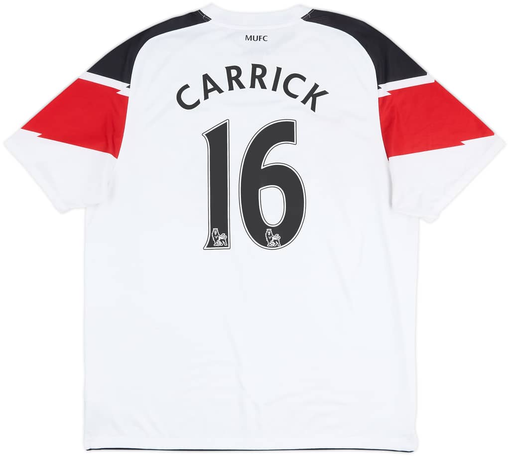 2010-12 Manchester United Away Shirt Carrick #16