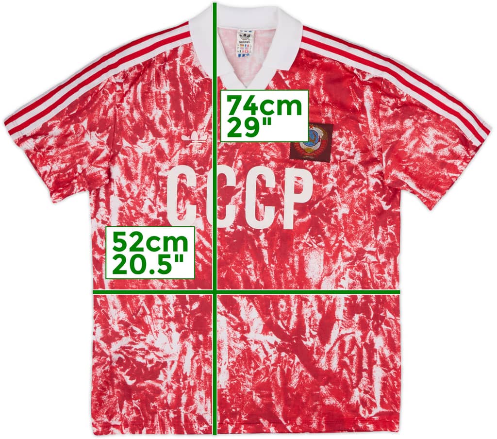 1989-91 Soviet Union Home Shirt - 5/10 - (M)