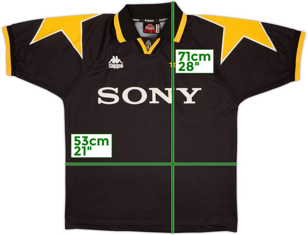 1995-96 Juventus Third Shirt - 8/10 - (L)