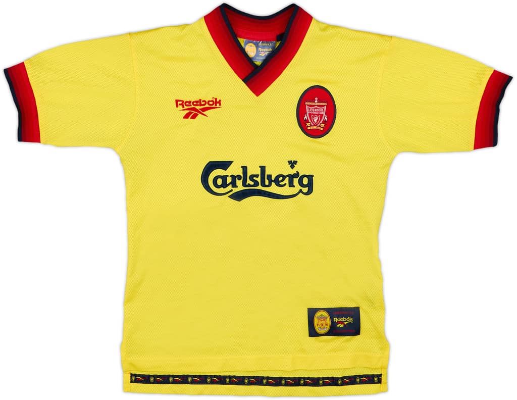1997-99 Liverpool Away Shirt - 9/10 - (M.Boys)