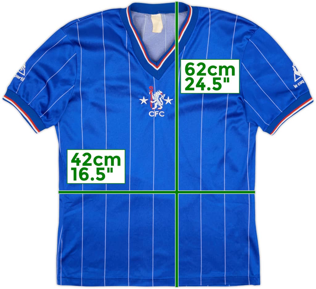 1981-83 Chelsea Home Shirt - 6/10 - (S)