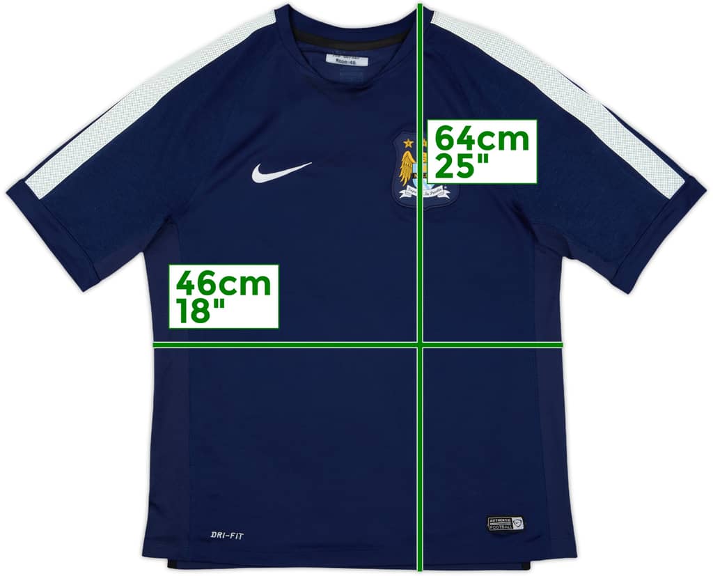 2014-15 Manchester City Nike Training Shirt - 6/10 - (S)