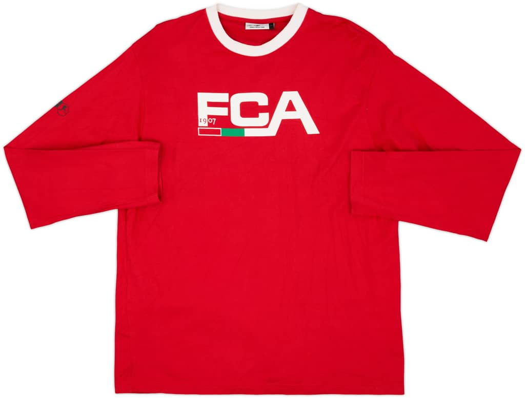 2009-10 Augsburg Do You Football Cotton L/S Tee - 7/10 - (XL)