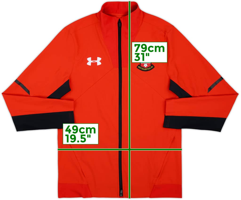 2018-19 Southampton Under Armour Track Jacket - 8/10 - (M)