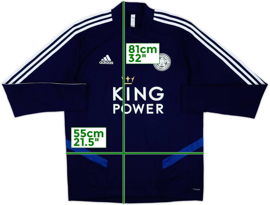 2018-19 Leicester adidas Training Top - 8/10 - (L)