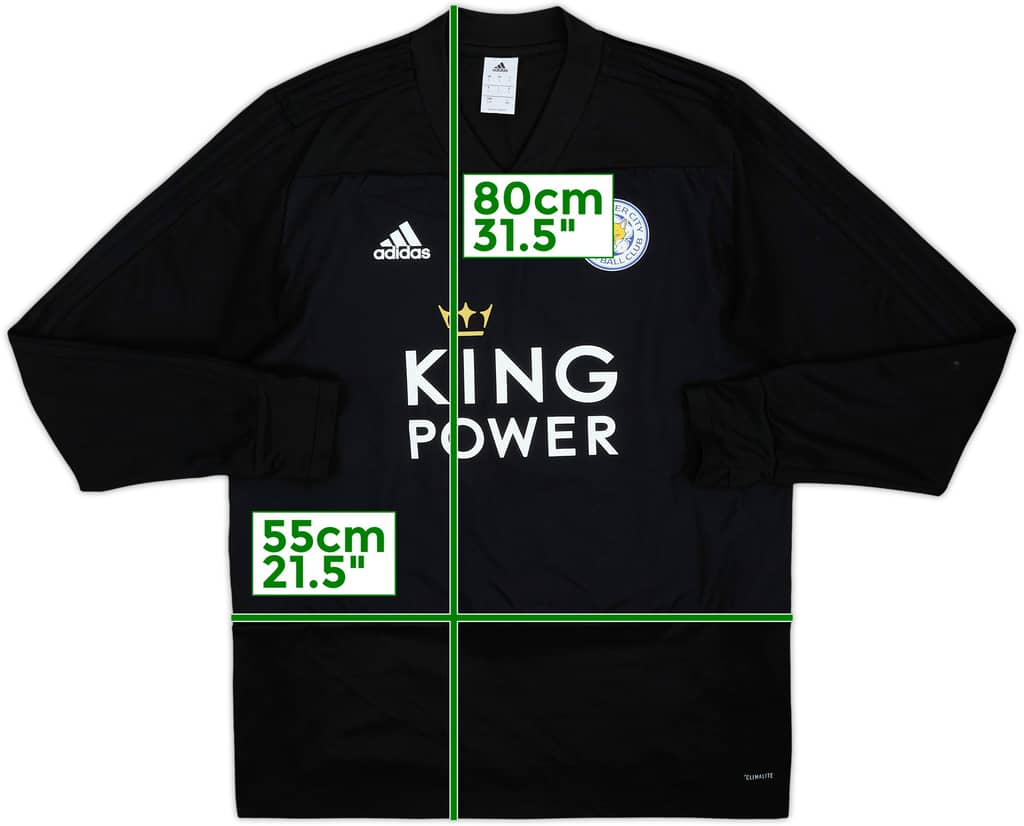 2018-19 Leicester adidas Sweat Top - 8/10 - (L)