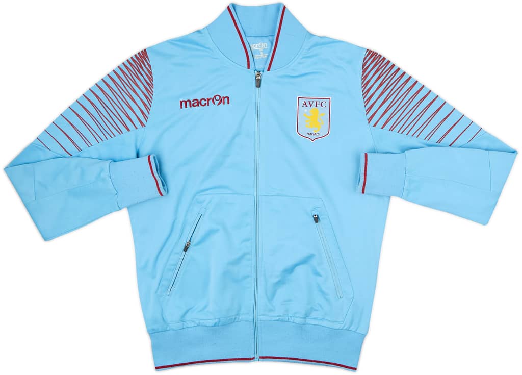 2014-15 Aston Villa Macron Track Jacket - 5/10 - (S)
