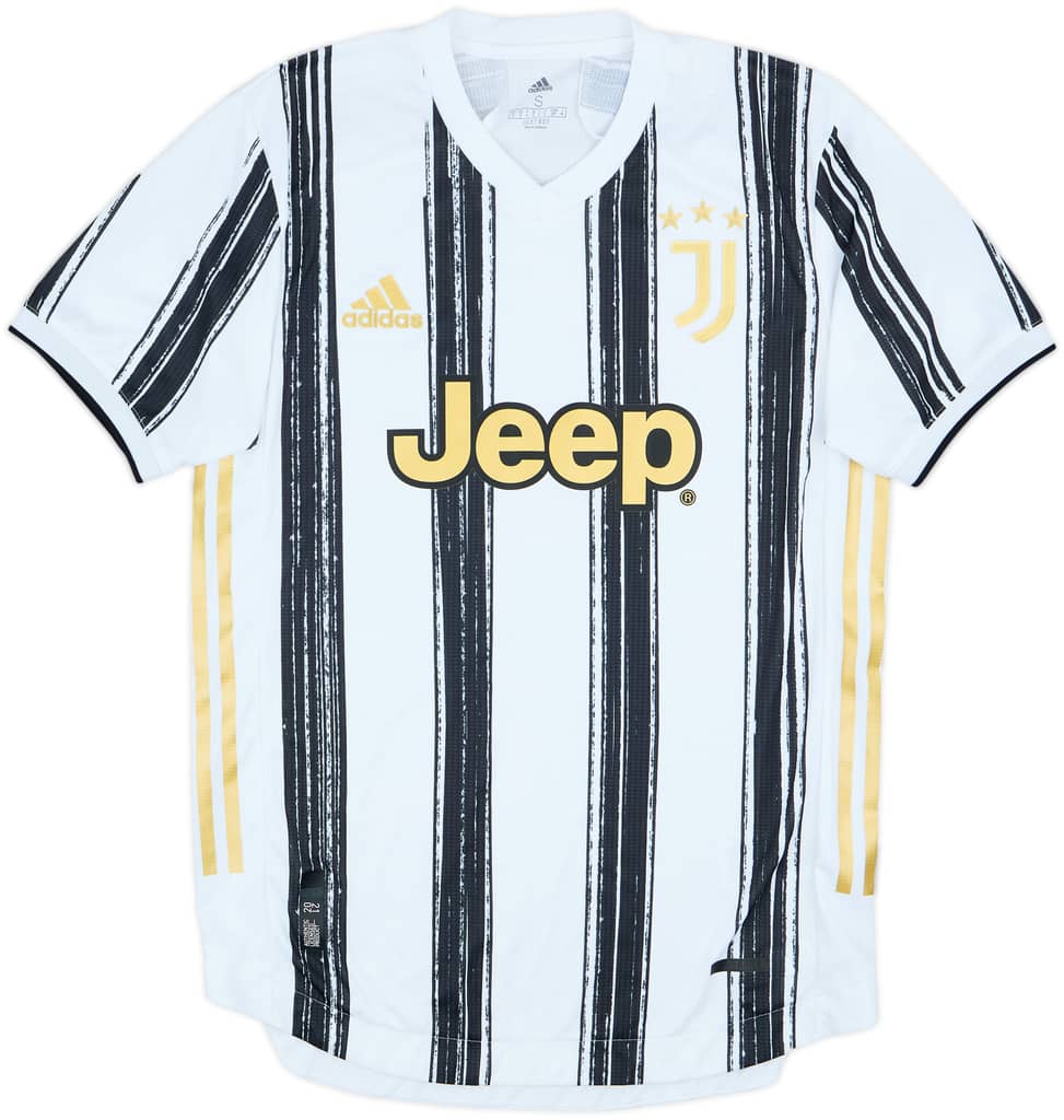 2020-21 Juventus Authentic Home Shirt - 8/10 - (S)