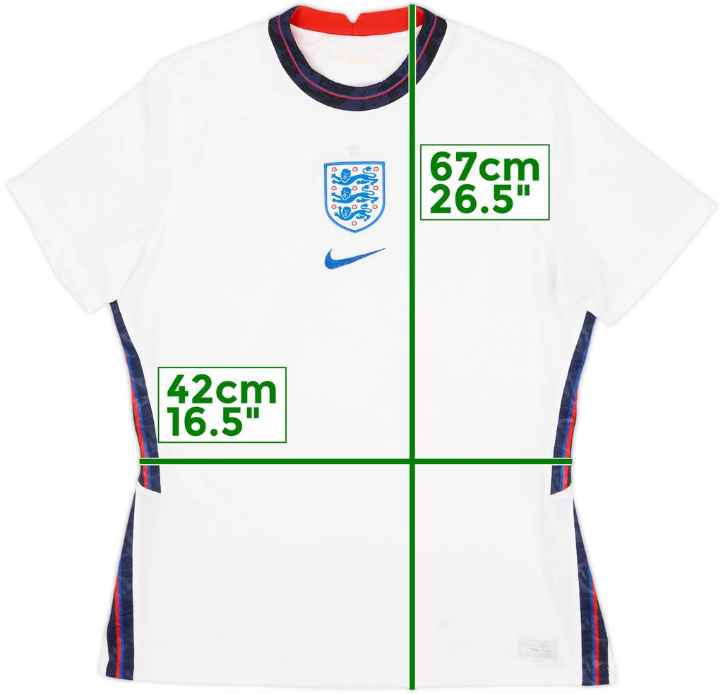 2020-22 England Home Shirt - 7/10 - (Women's L)