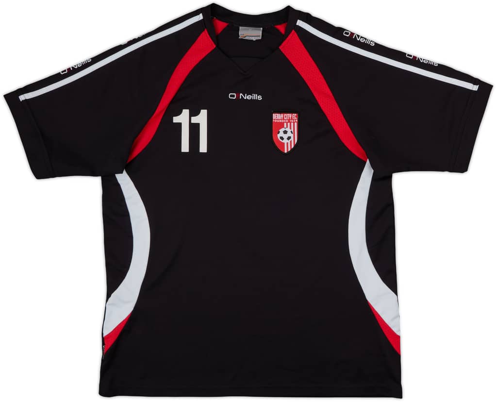 2008-09 Derry City O'Neills Playerr Issue Training Shirt #11 - 8/10 - (M)