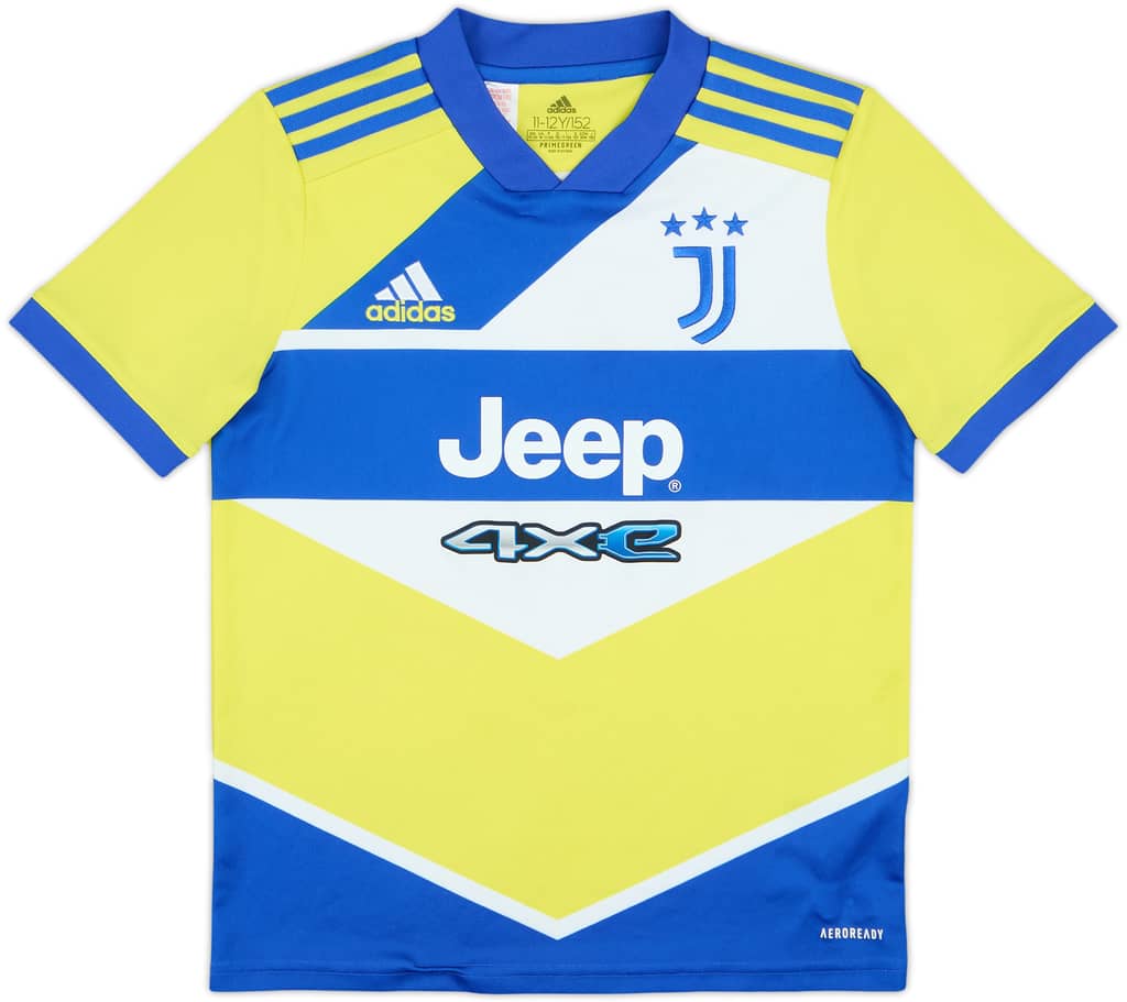 2021-22 Juventus Third Shirt - 8/10 - (M.Boys)