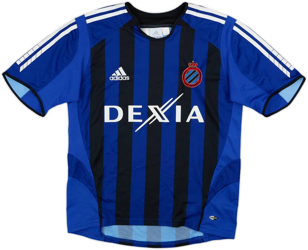 2005-07 Club Brugge Home Shirt - 7/10 - (L.Boys)