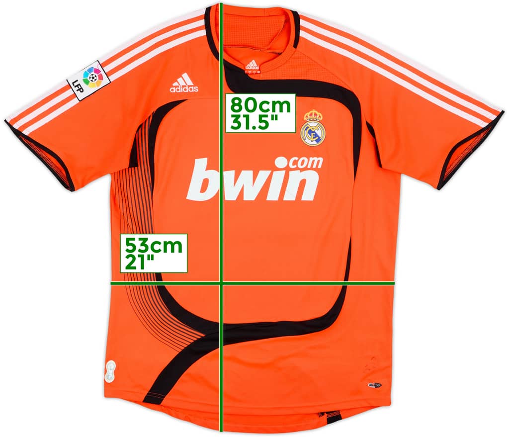 2007-08 Real Madrid GK S/S Shirt - 5/10 - (M)