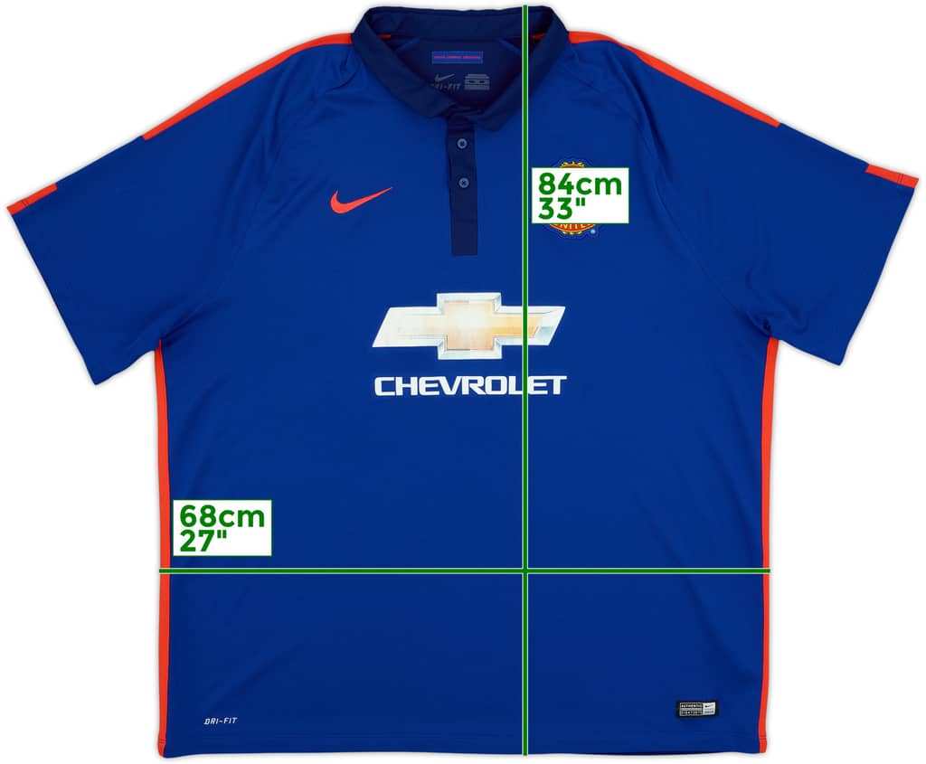 2014-15 Manchester United Third Shirt - 5/10 - (XXL)