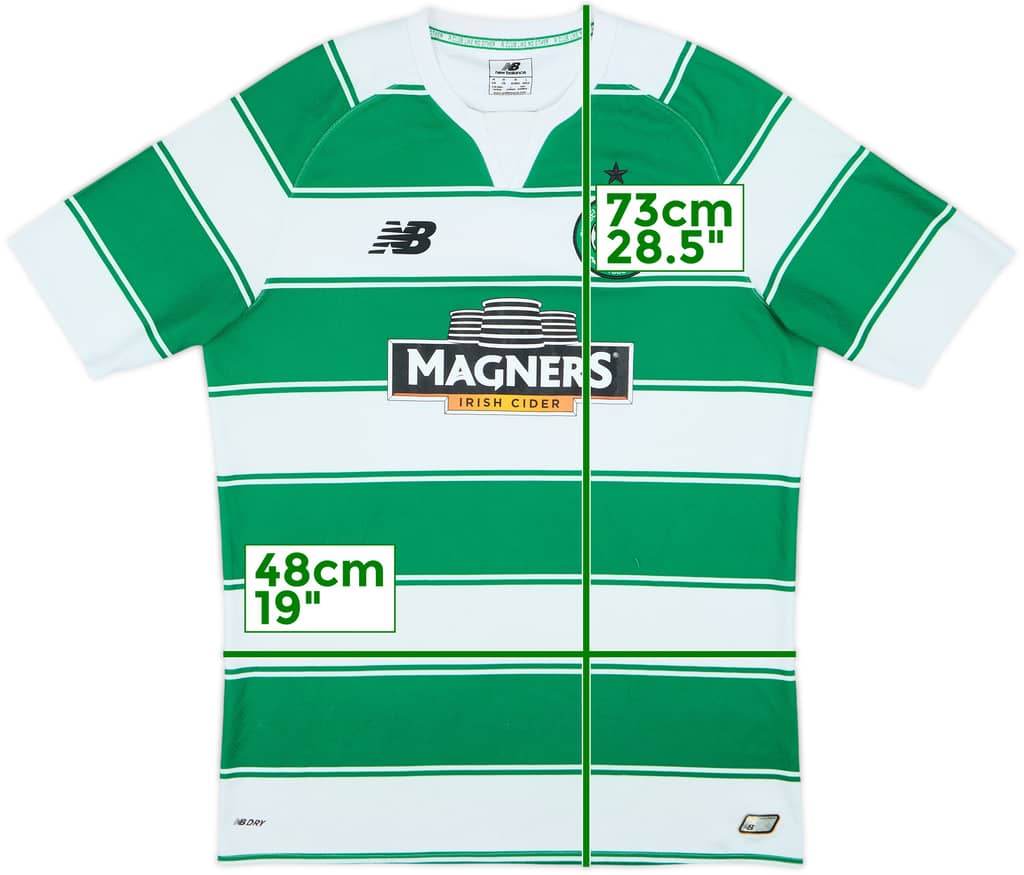 2015-16 Celtic Home Shirt - 7/10 - (M)