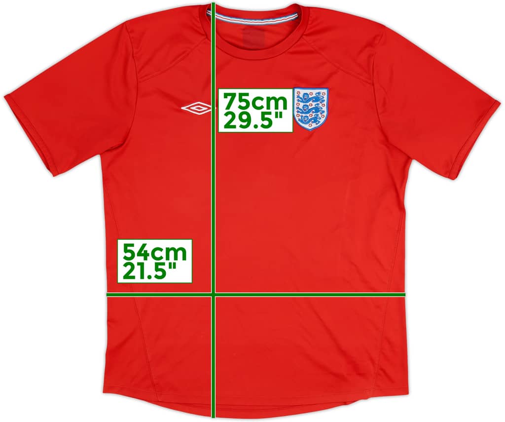 2010-11 England Umbro Training Shirt - 8/10 - (XL)