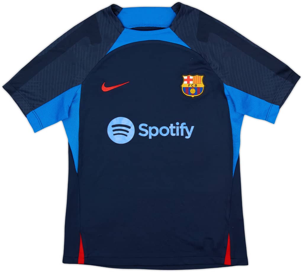 2022-23 Barcelona Nike Training Shirt - 9/10 - (L.Boys)