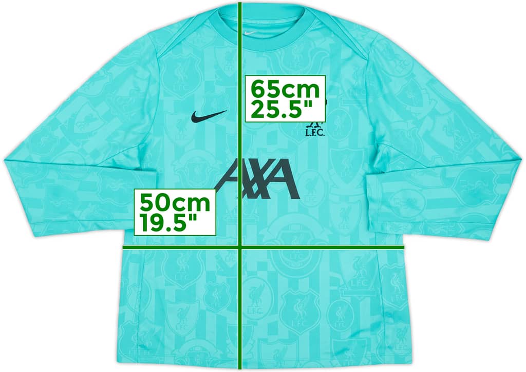 2024-25 Liverpool Nike Training L/S Shirt - 10/10 - (M)