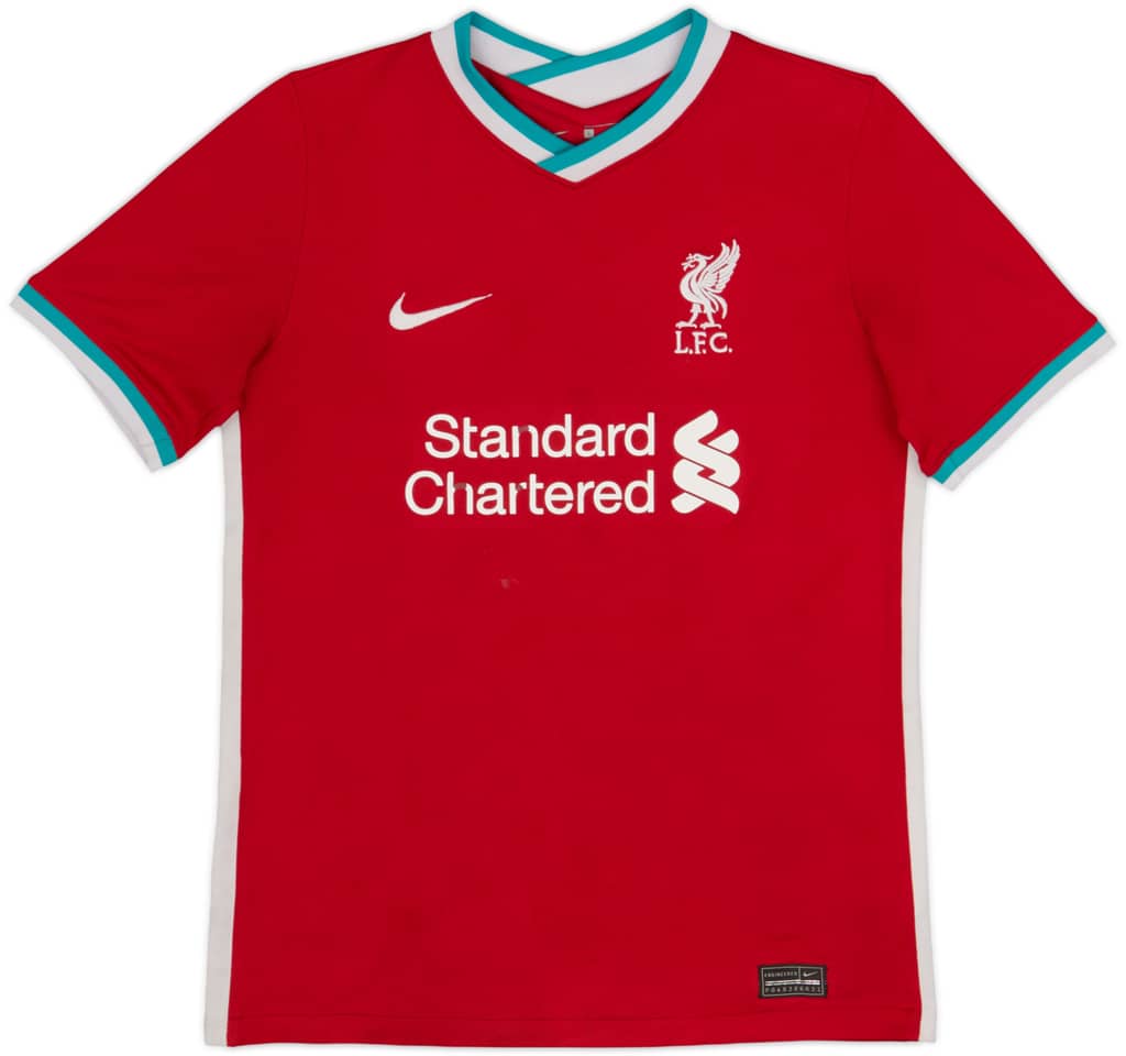 2020-21 Liverpool Home Shirt - 5/10 - (L.Boys)