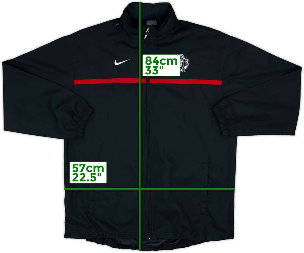 2003-04 Manchester United Nike Track Jacket - 8/10 - (M)