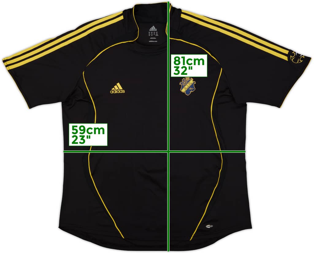 2006 AIK Stockholm Home Shirt - 9/10 - (XXL)