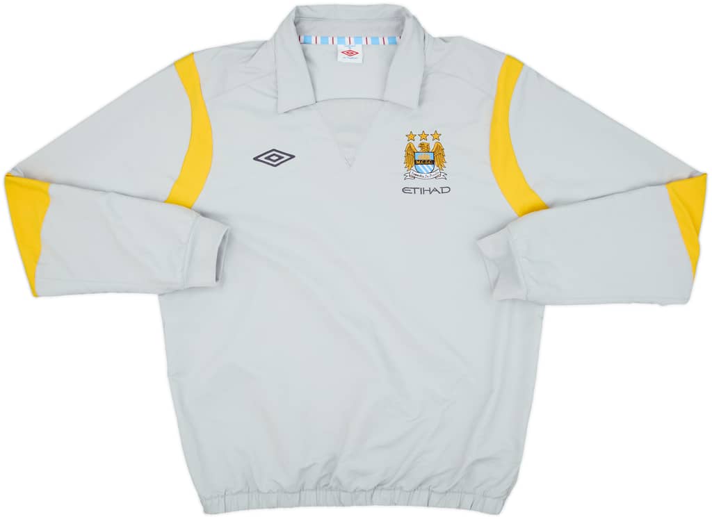 2010-11 Manchester City Umbro Drill Top - 8/10 - (XL)