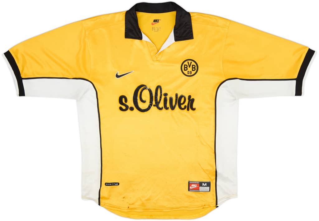 1998-00 Borussia Dortmund Home Shirt - 4/10 - (M)