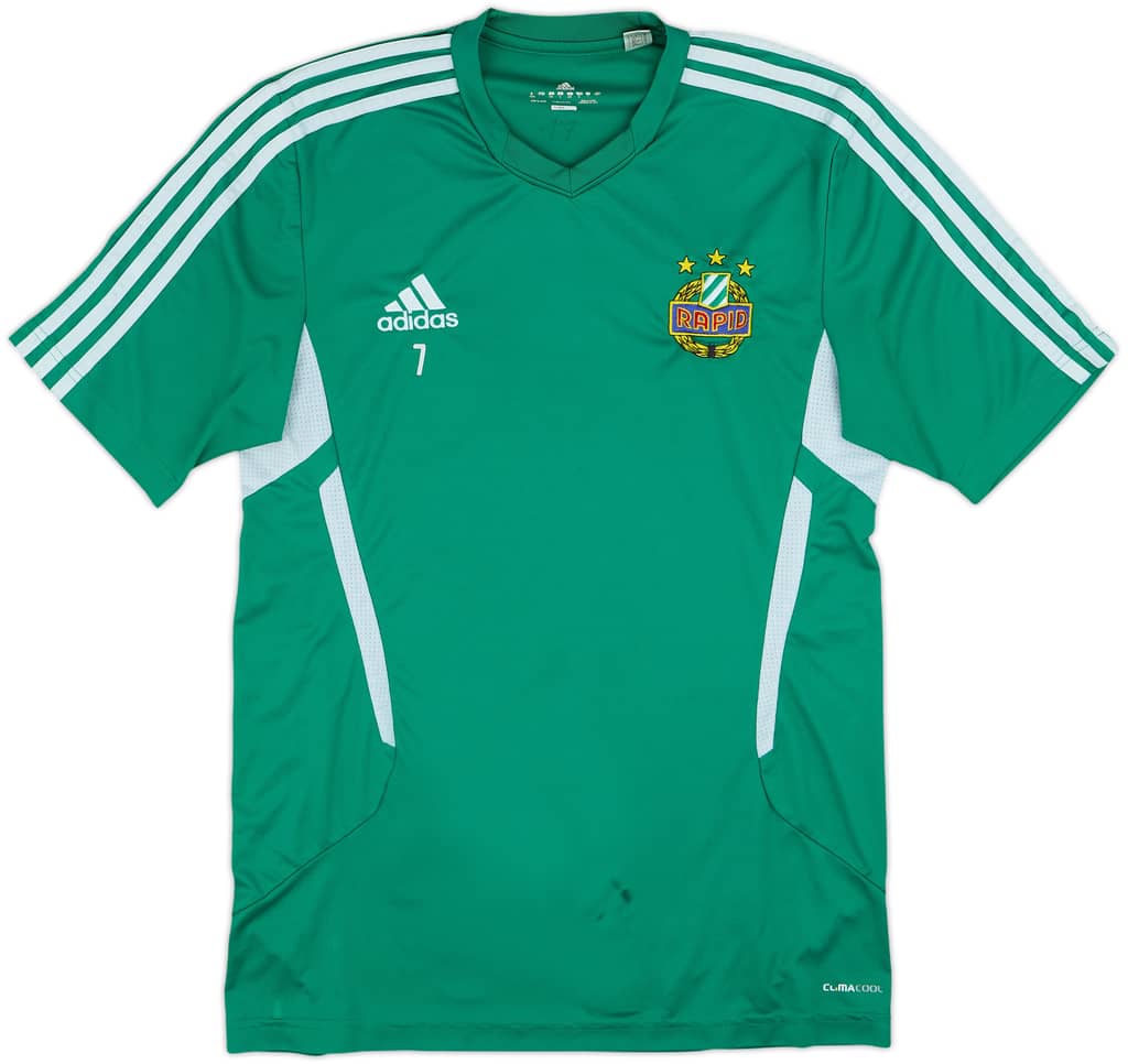 2012-13 Rapid Vienna Player Issue adidas Training Shirt #7 - 6/10 - (M)